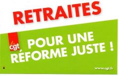 Badge CGT retraite